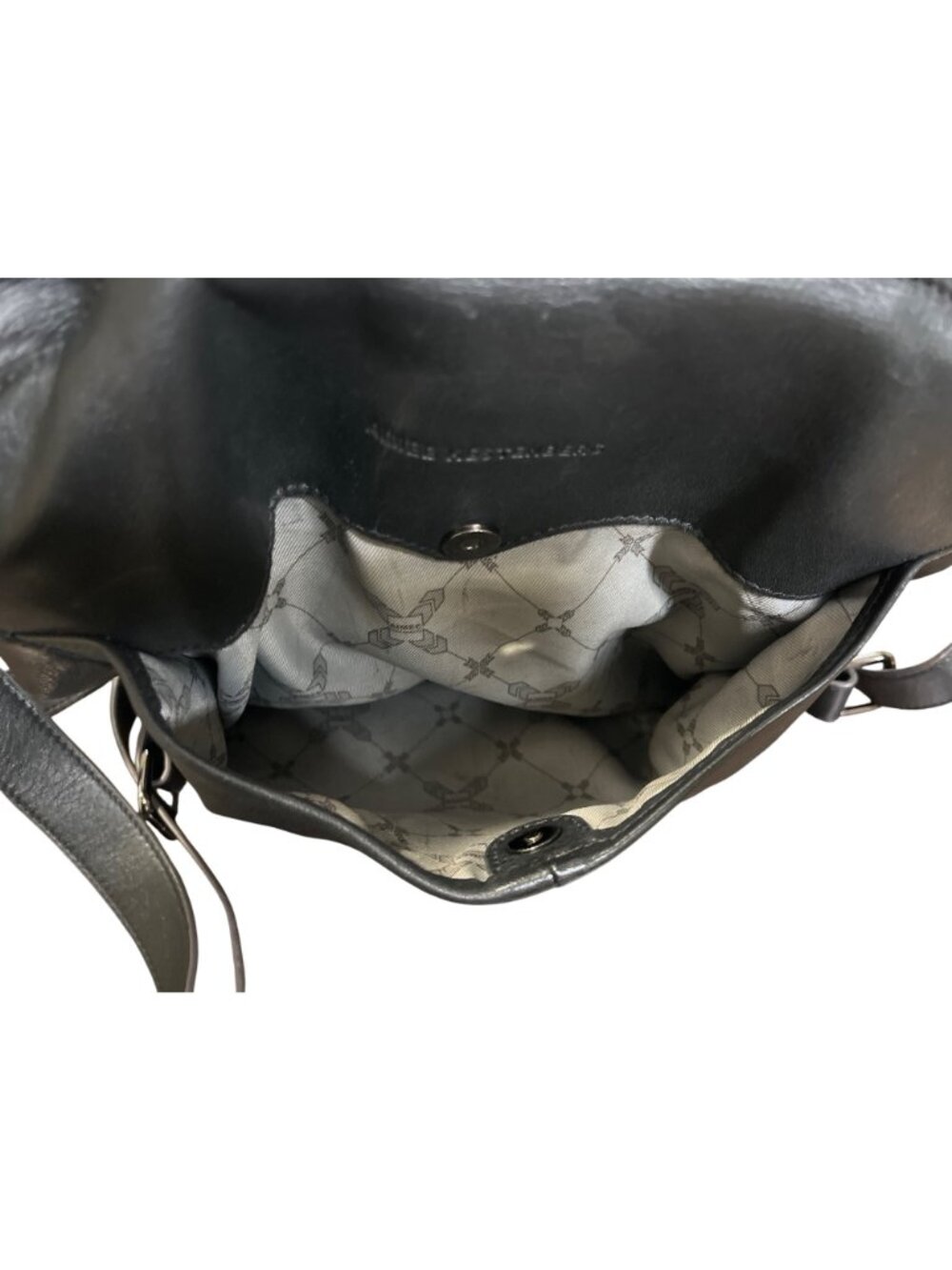Aimee Kestenberg Black Leather Backpack Convertible Shoulder Bag - Picture 9 of 10
